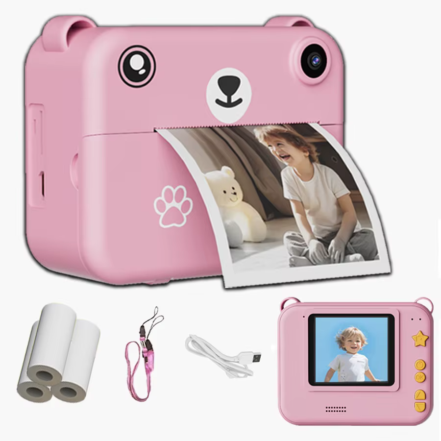 Instant-Print Kids Camera