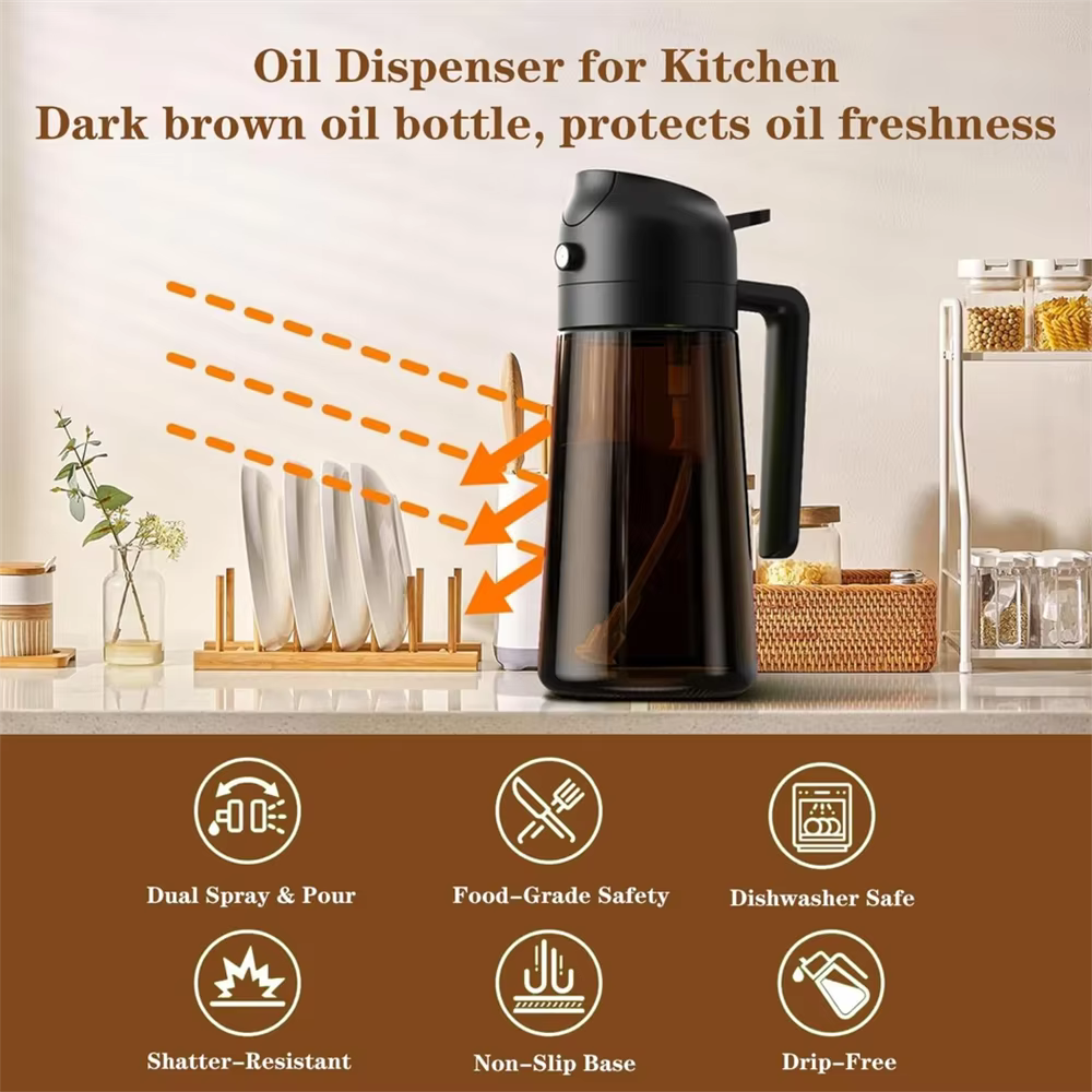 Glass Oil Sprayer Bottle