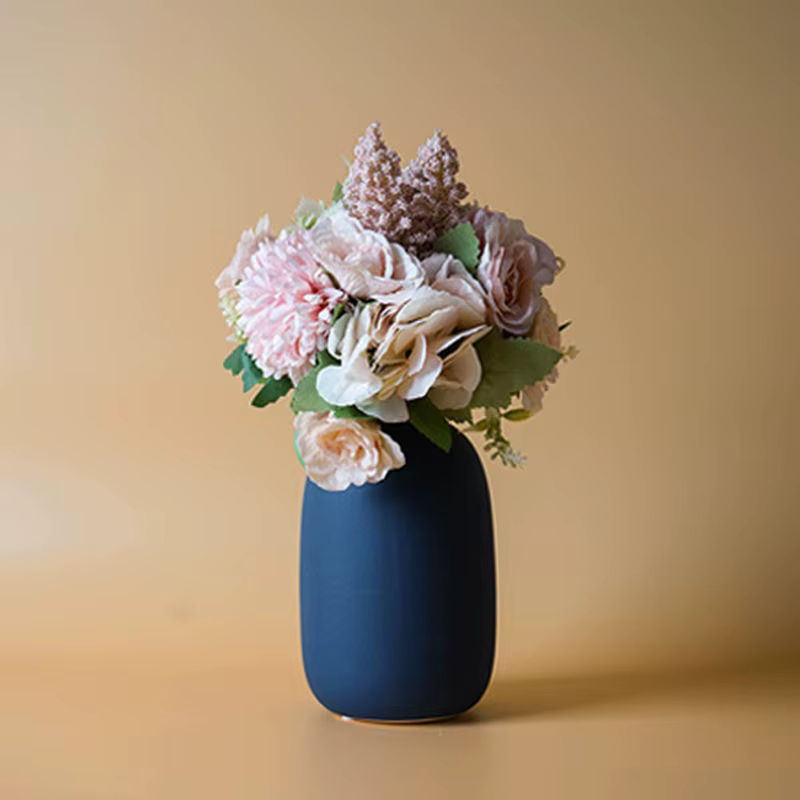 Matte Nordic Ceramic Bud Vases