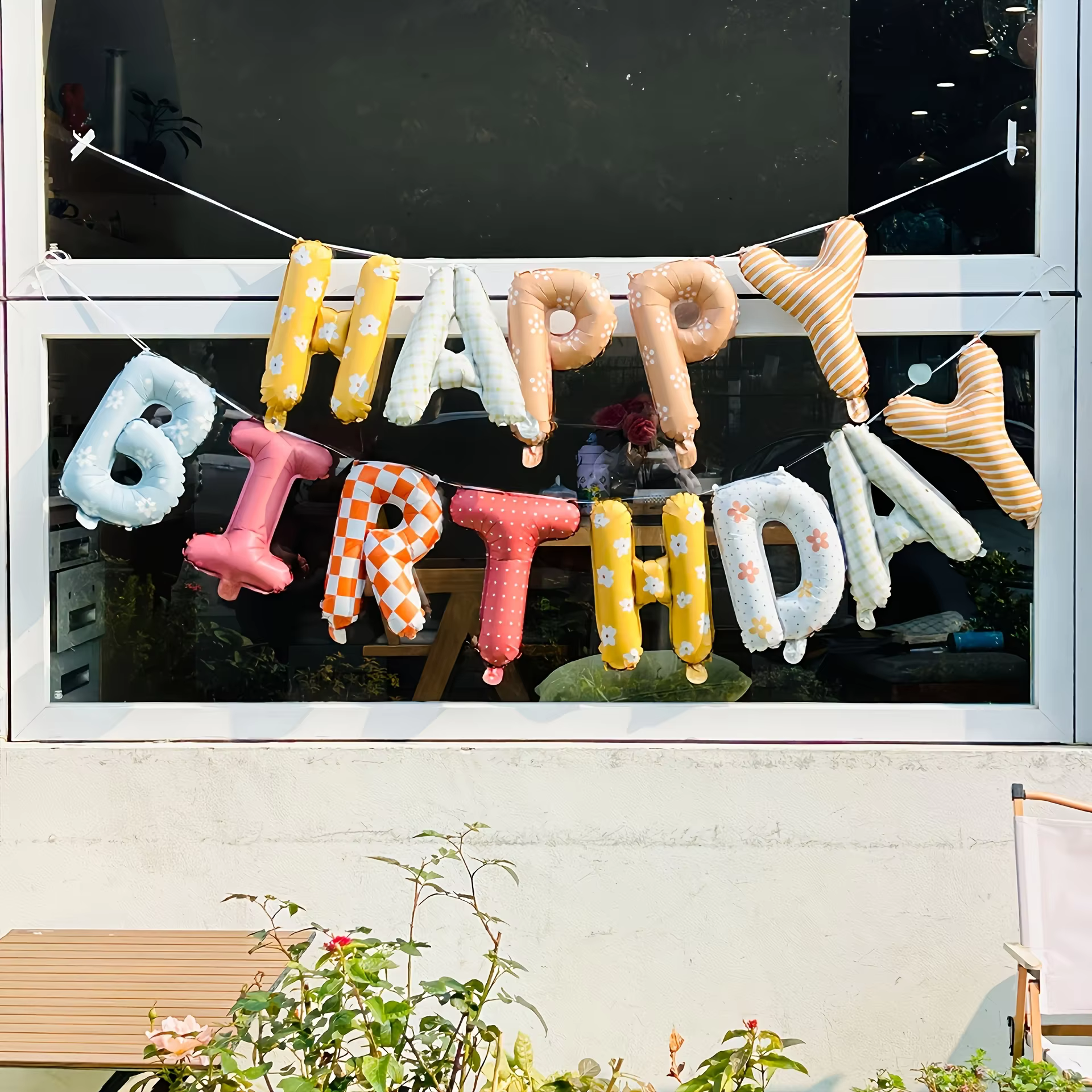 Happy Birthday Letter Balloon Set
