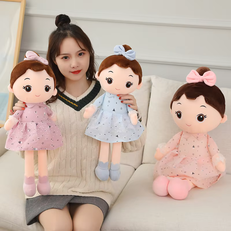 Lace Dress Plush Doll
