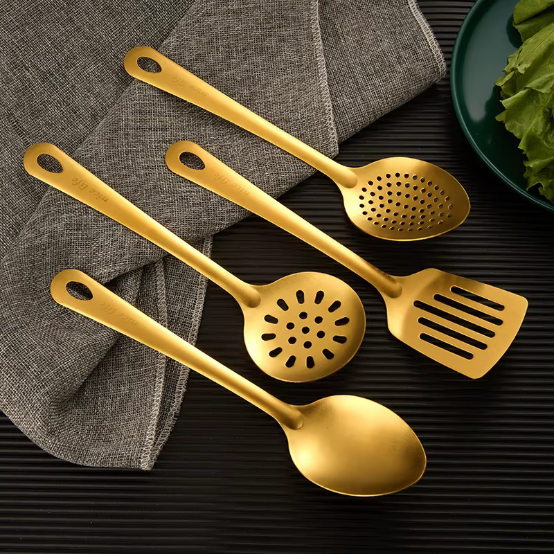Gold Korean Cutlery Set