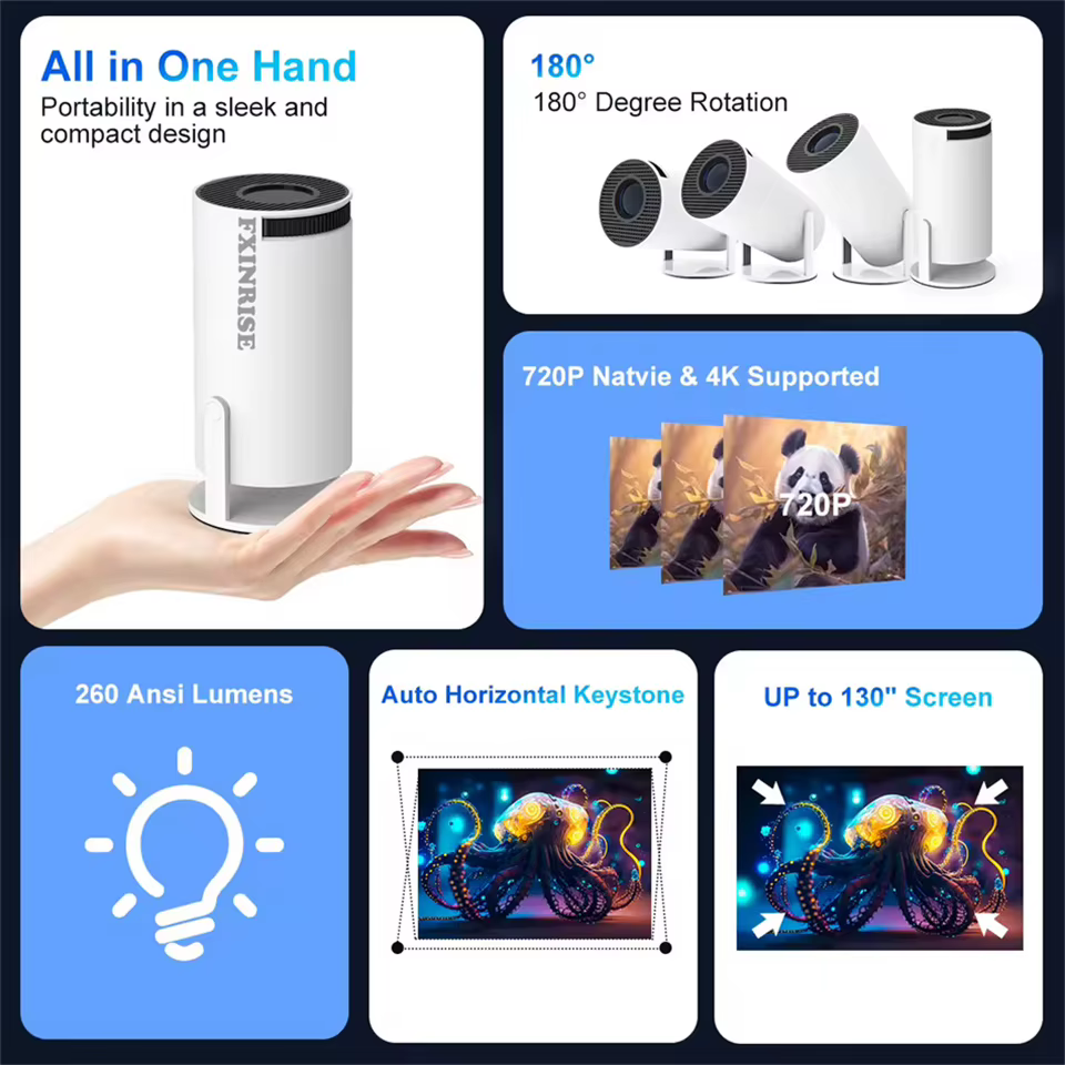 HY300 Smart Projector