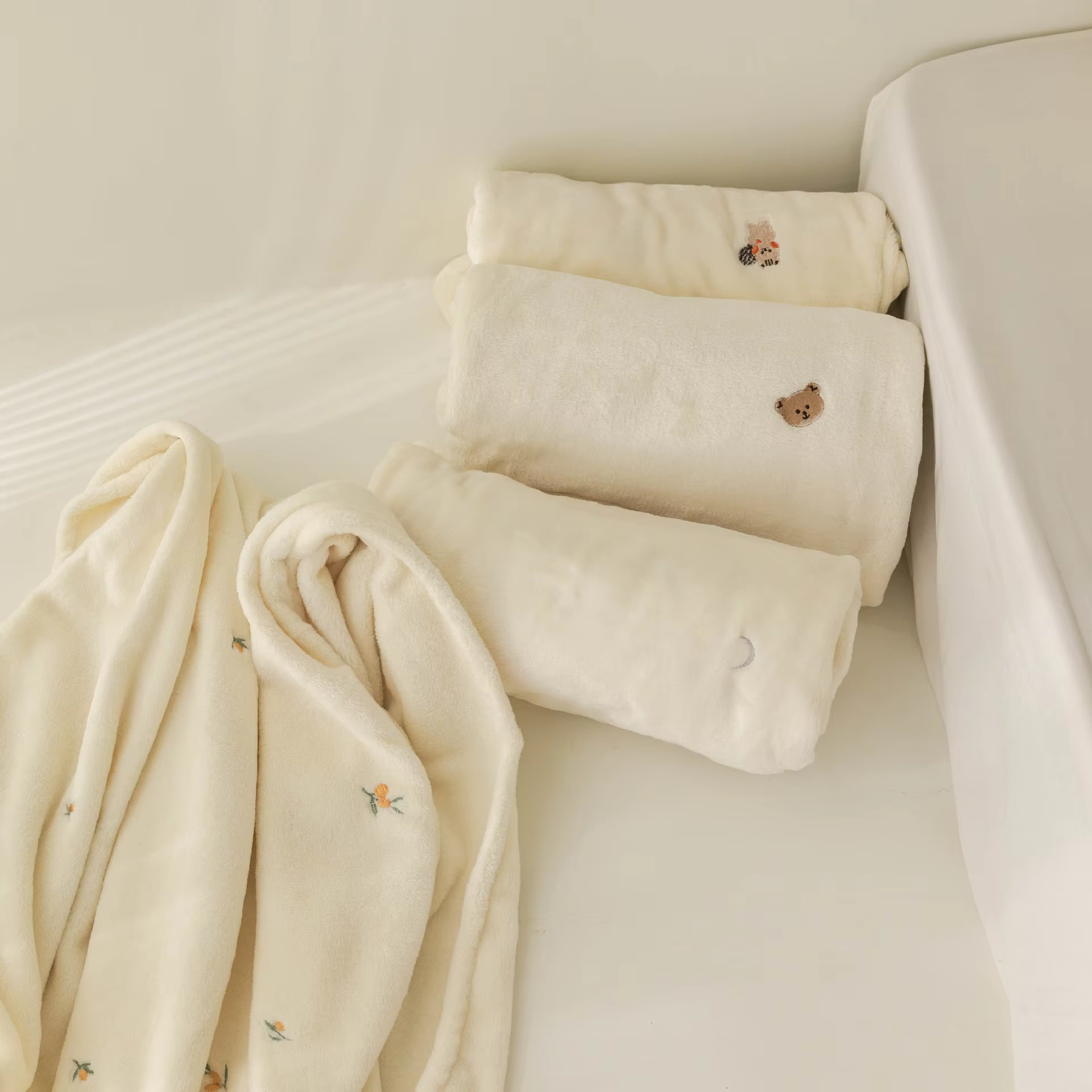 Soft Fleece Pram Blanket