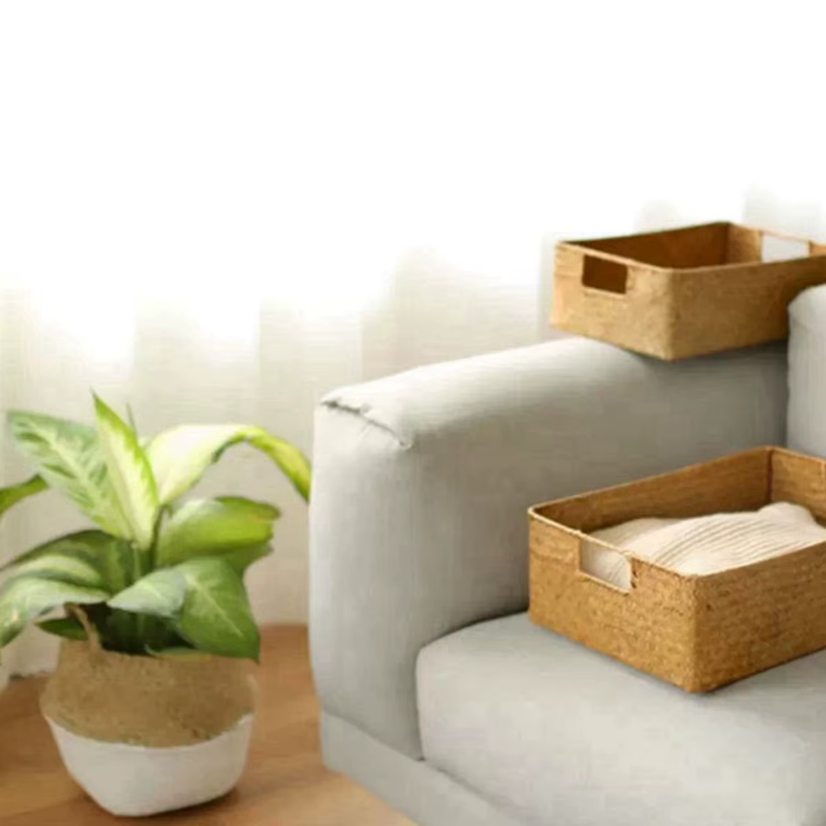 Woven Seagrass Basket