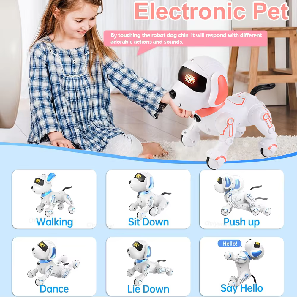 Interactive Walking Robot Dog