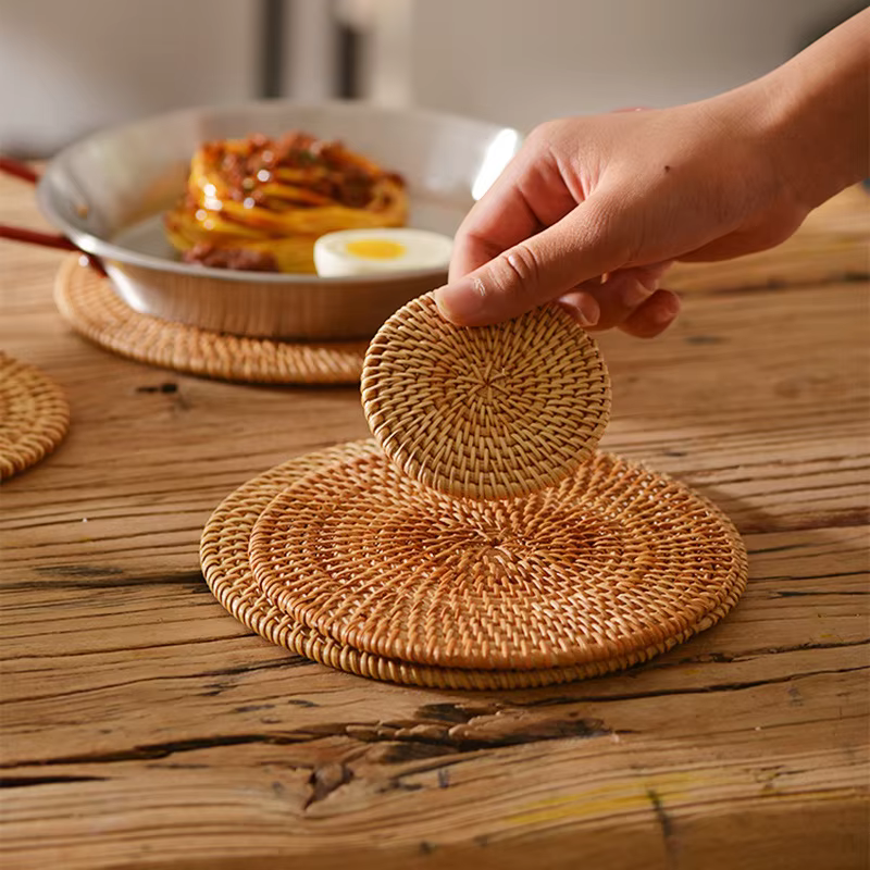 Rattan Charger Mats