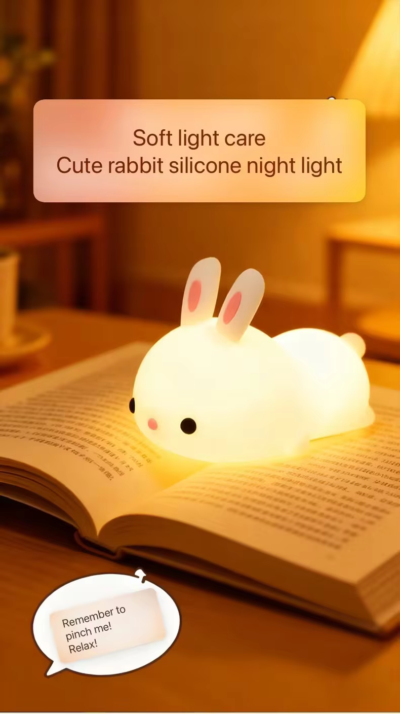 Touch bunny night light – Lilvelle Chanukah gift guide