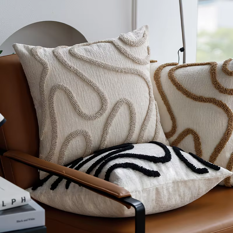Textured Chenille Cushion Cover