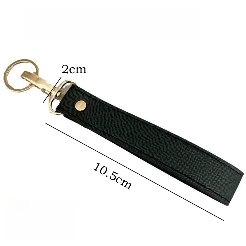 Personalised Faux-Leather Name Keychain