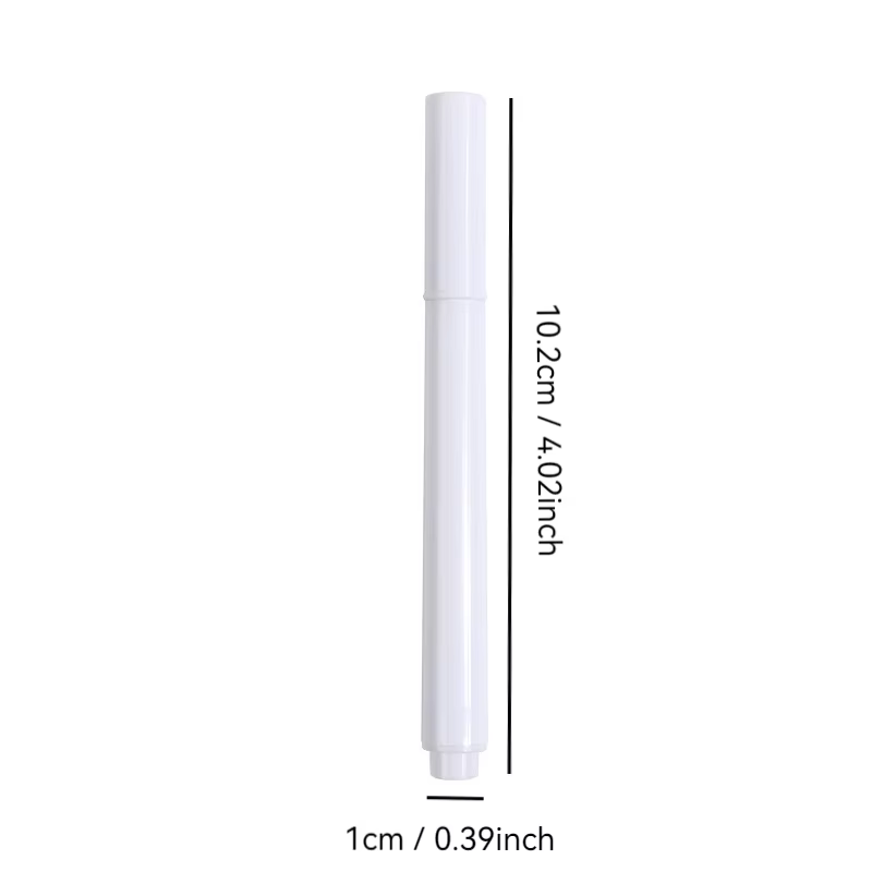 White liquid chalk pens