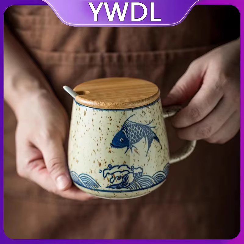Lidded Ceramic Cocoa Mug – Lilvelle Chanukah party finds