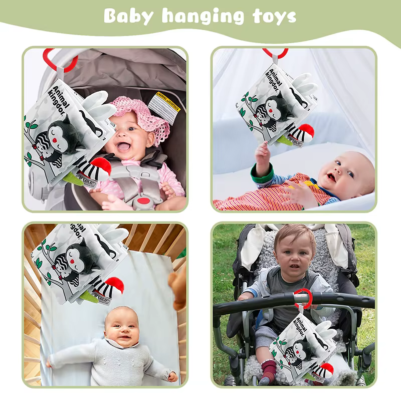 Black & White Sensory Cloth Book
