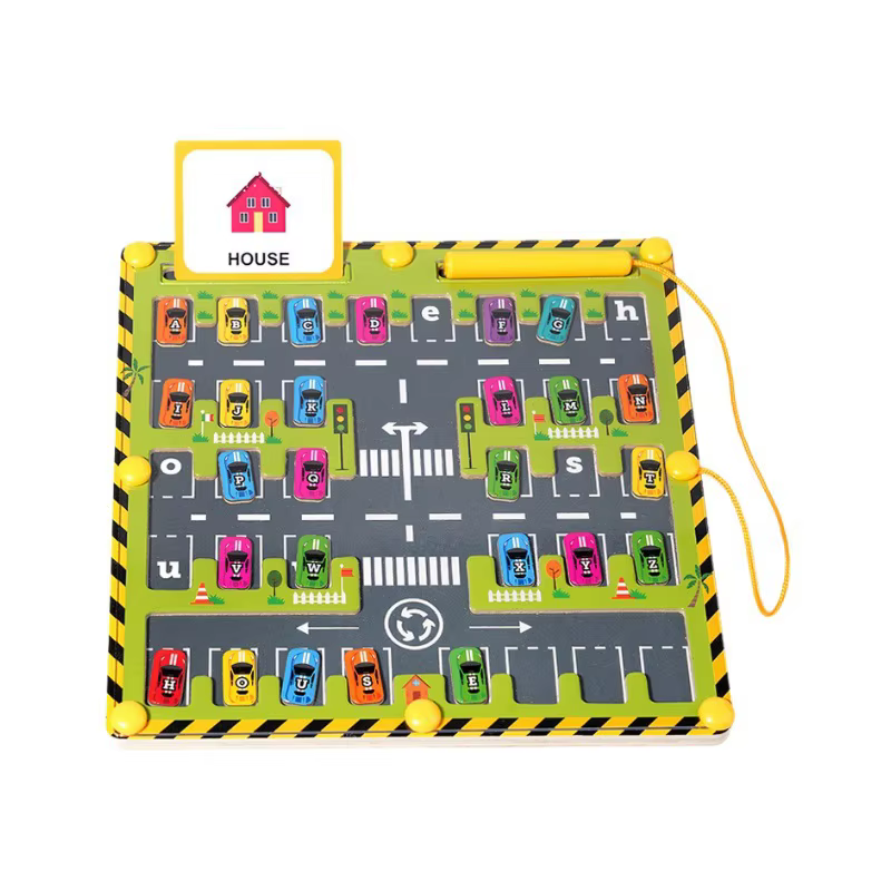Magnetic Alphabet Maze