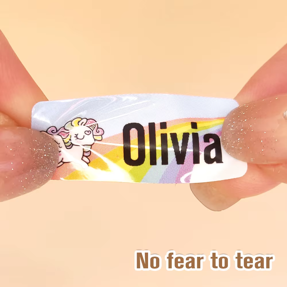 Hebrew & English Name Labels