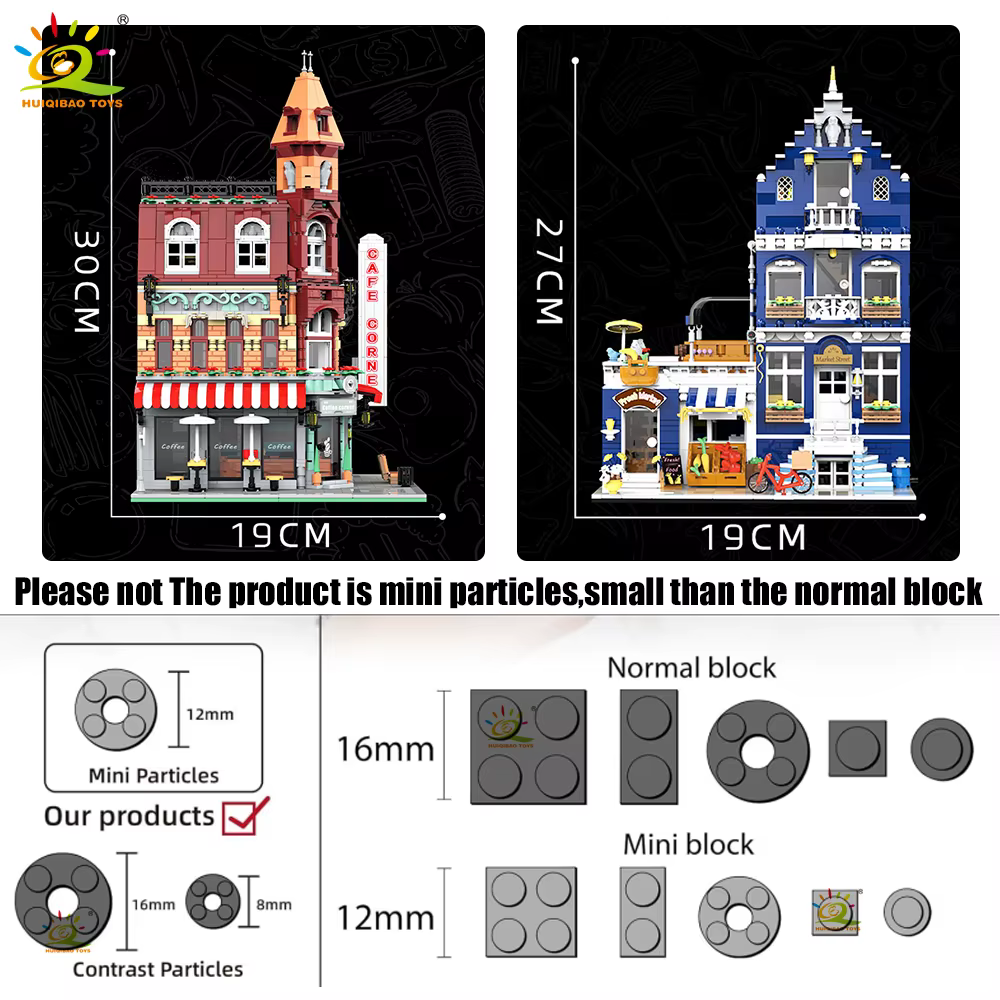 Corner Coffee Shop Brick Set