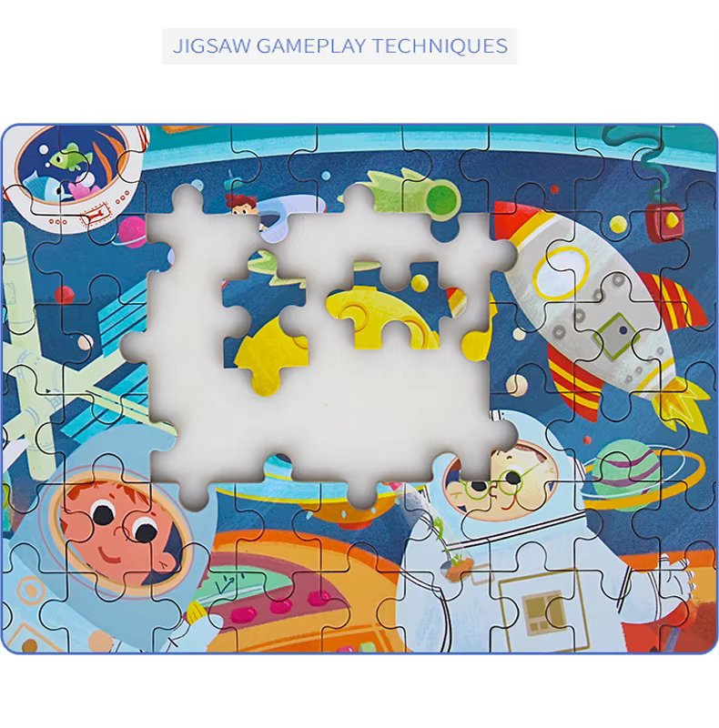 60-Piece Wooden Puzzle