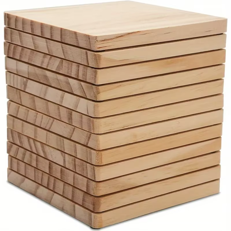 Blank Wood Coaster Set – Lilvelle Chanukah party finds