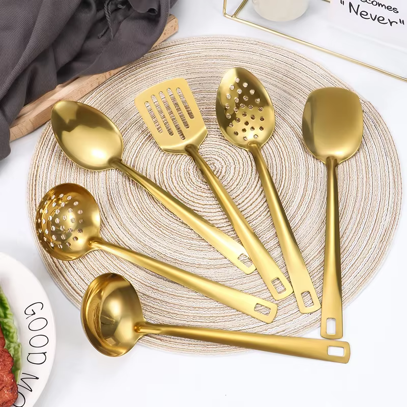 Gold Korean Cutlery Set