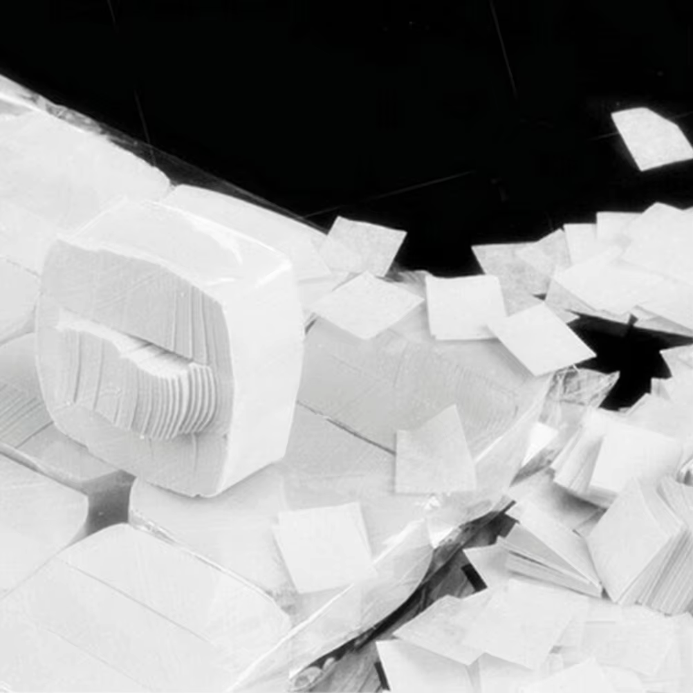 Snowstorm paper magic trick