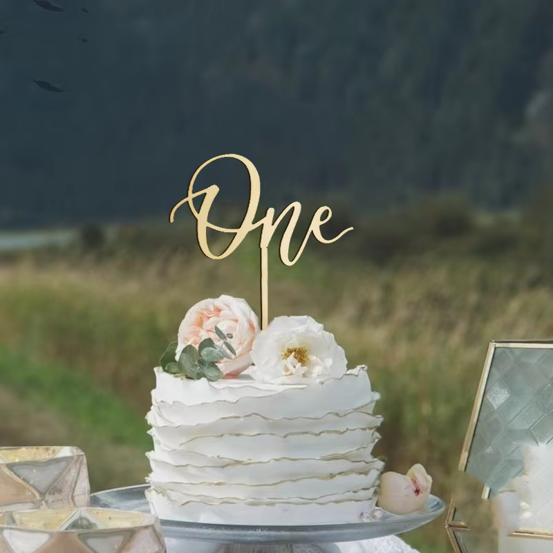 Wooden 'One' Cake Topper – Lilvelle find