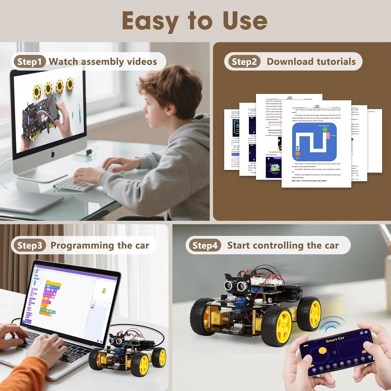 Coding Robot Car Kit