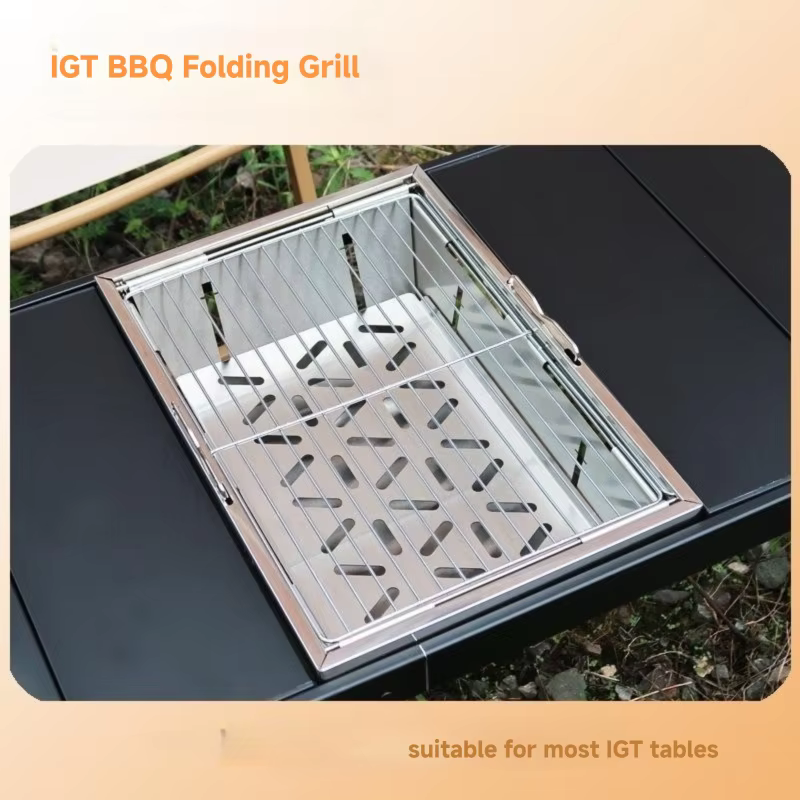 Folding Charcoal Camping Grill