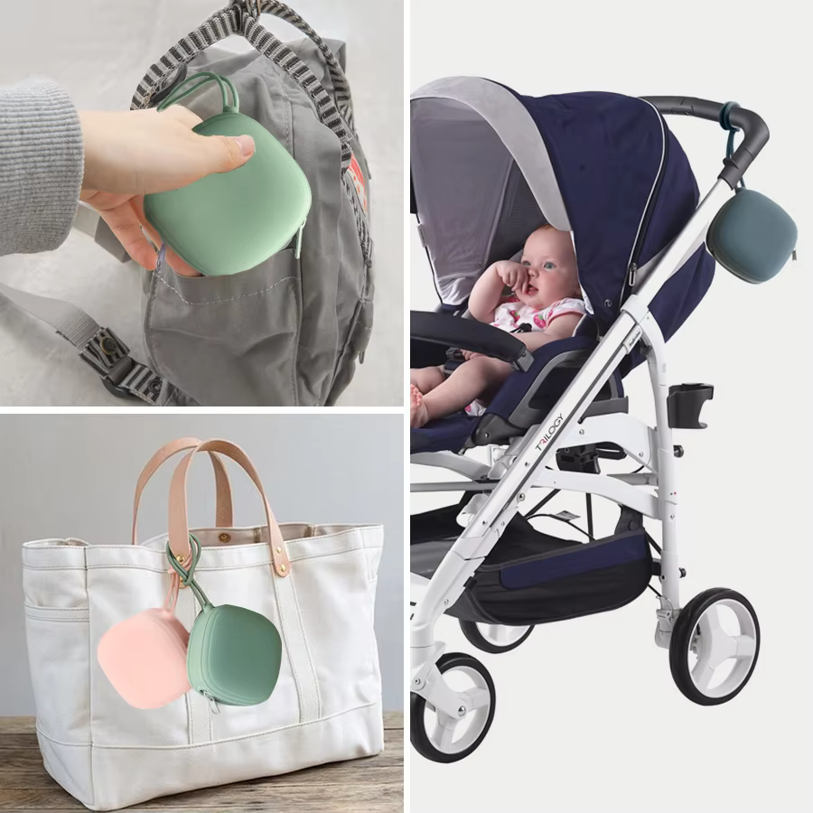 Silicone Pacifier Holder Case