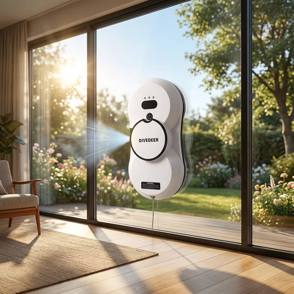 Spray Window Cleaning Robot