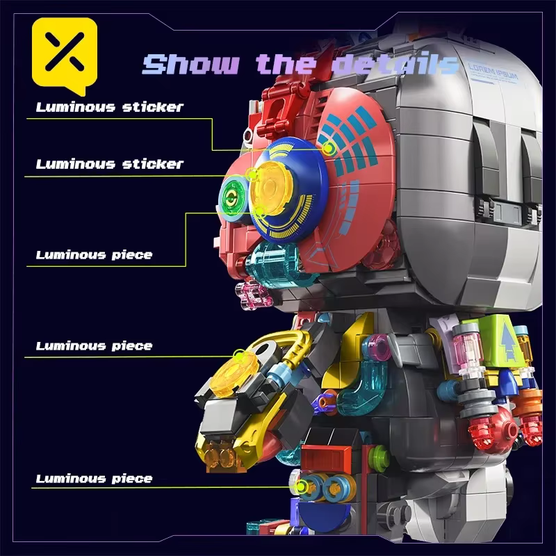 Light Up Robot Rabbit