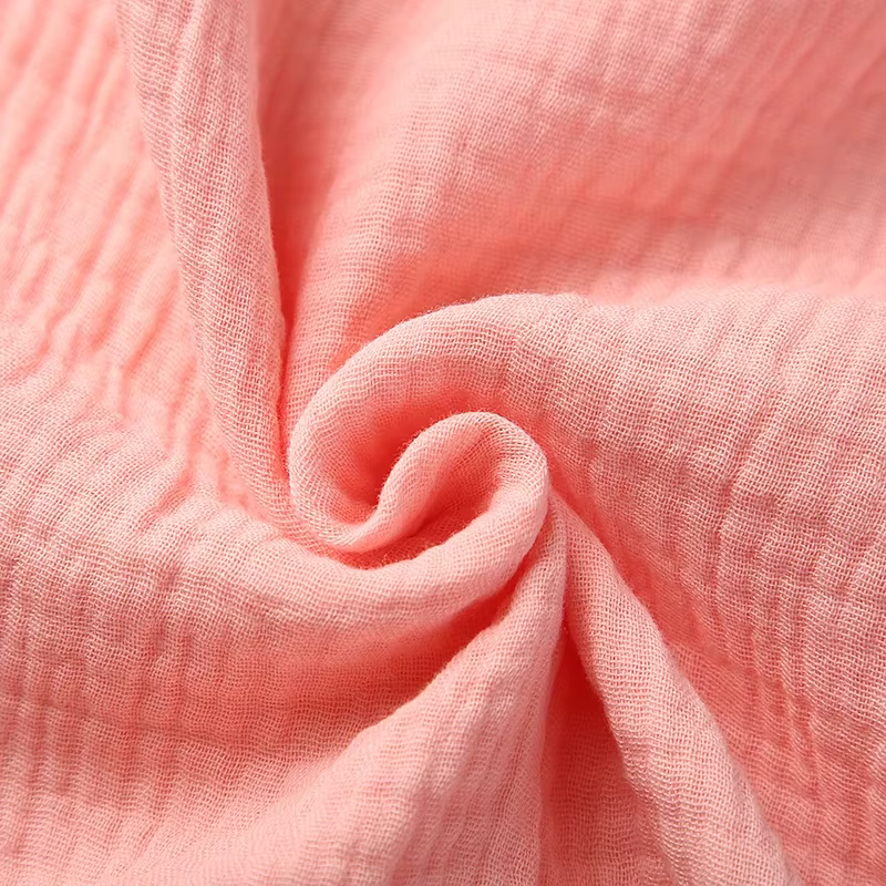 Ruffle Muslin Baby Blanket