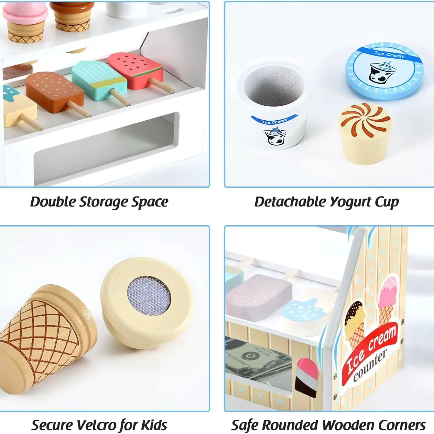Ice Cream Counter Playset