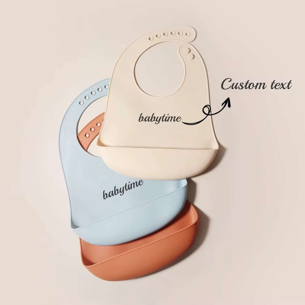 Personalised Ultra-Thin Silicone Bib – Lilvelle The Personalised Edit find