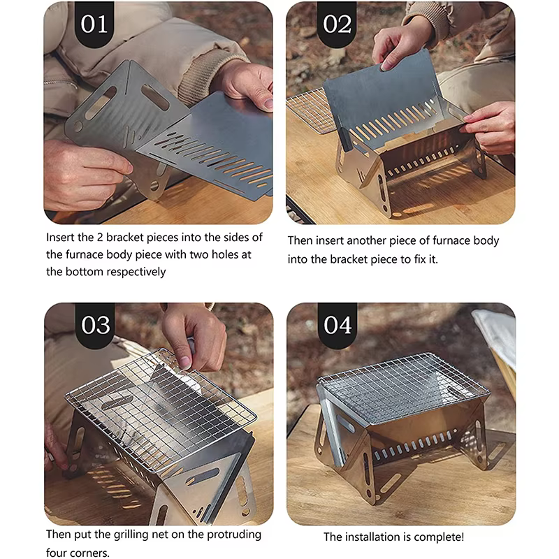 Portable Folding BBQ Grill