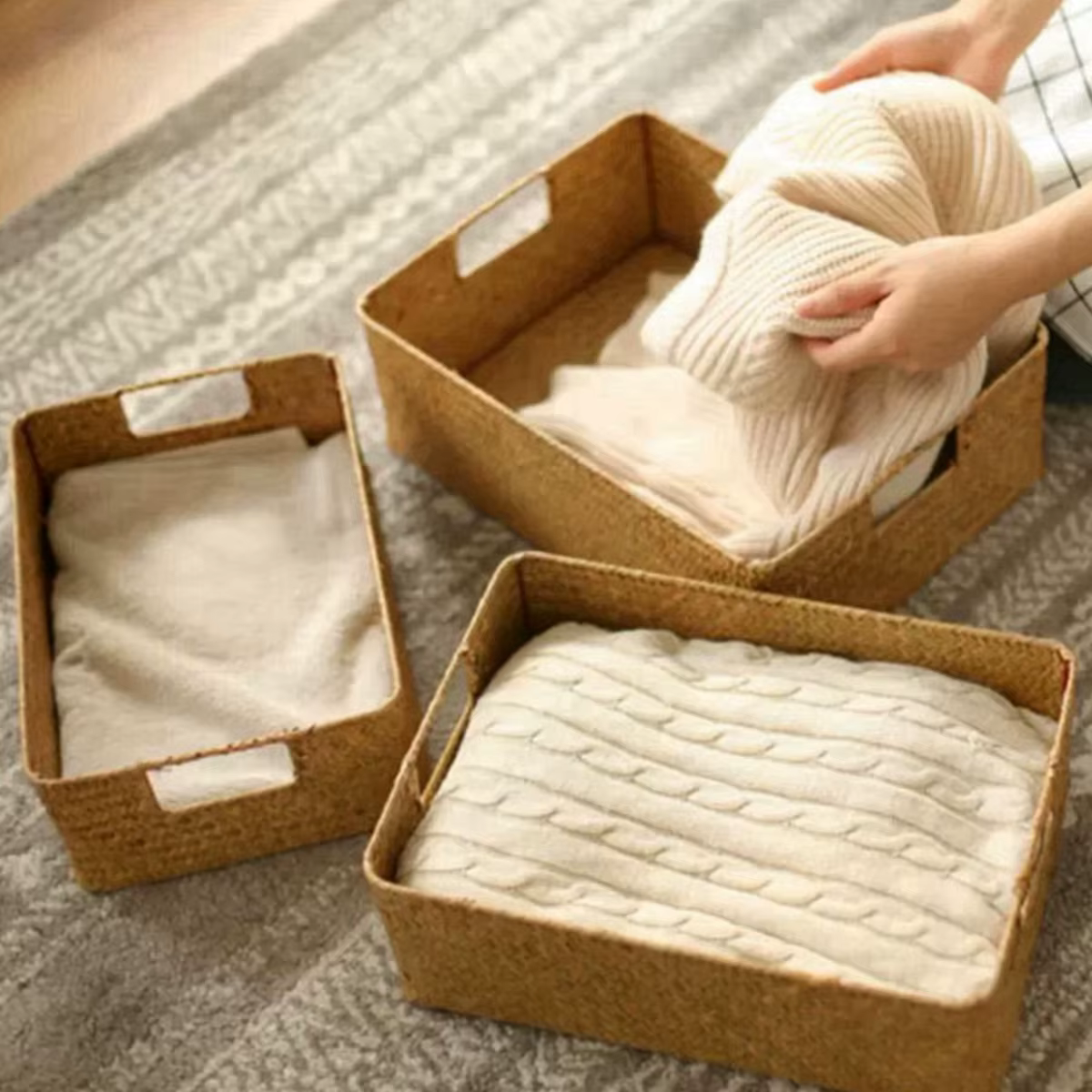 Woven Seagrass Basket – Lilvelle Home & Wall find