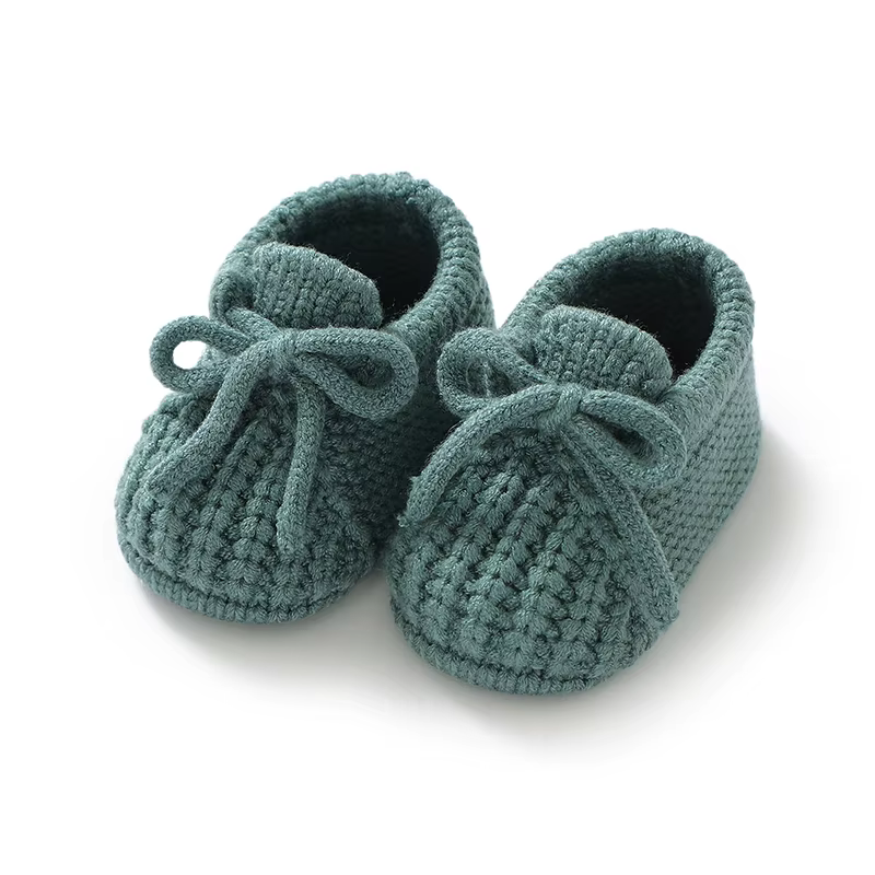 Knitted Baby Booties
