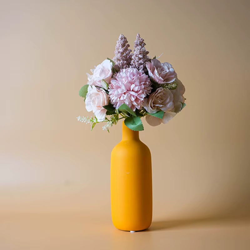 Matte Nordic Ceramic Bud Vases