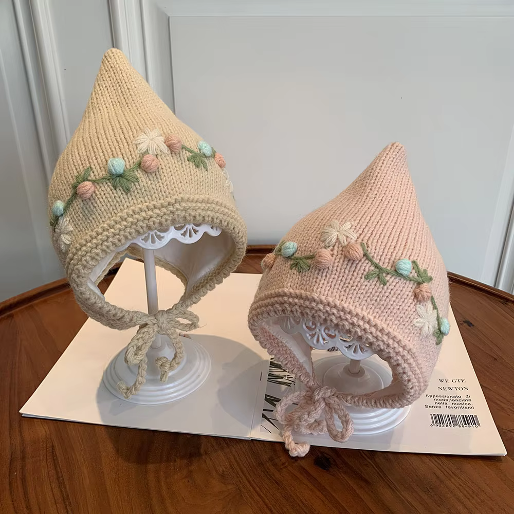 Pointed Knit Bonnet – Lilvelle find