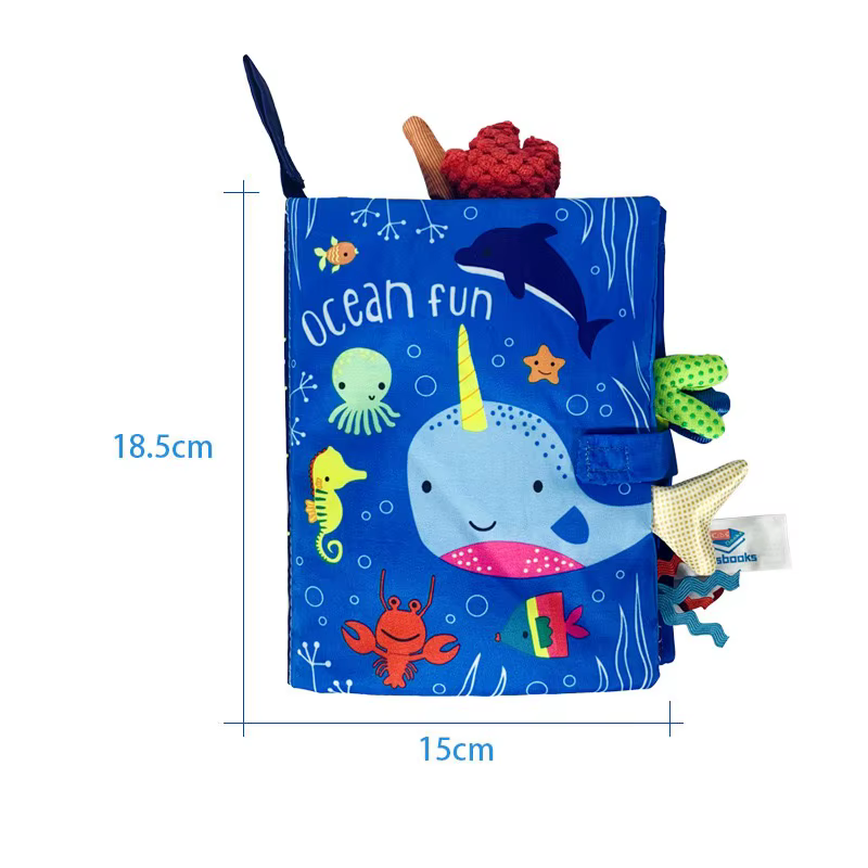 Animal Tails Cloth Book