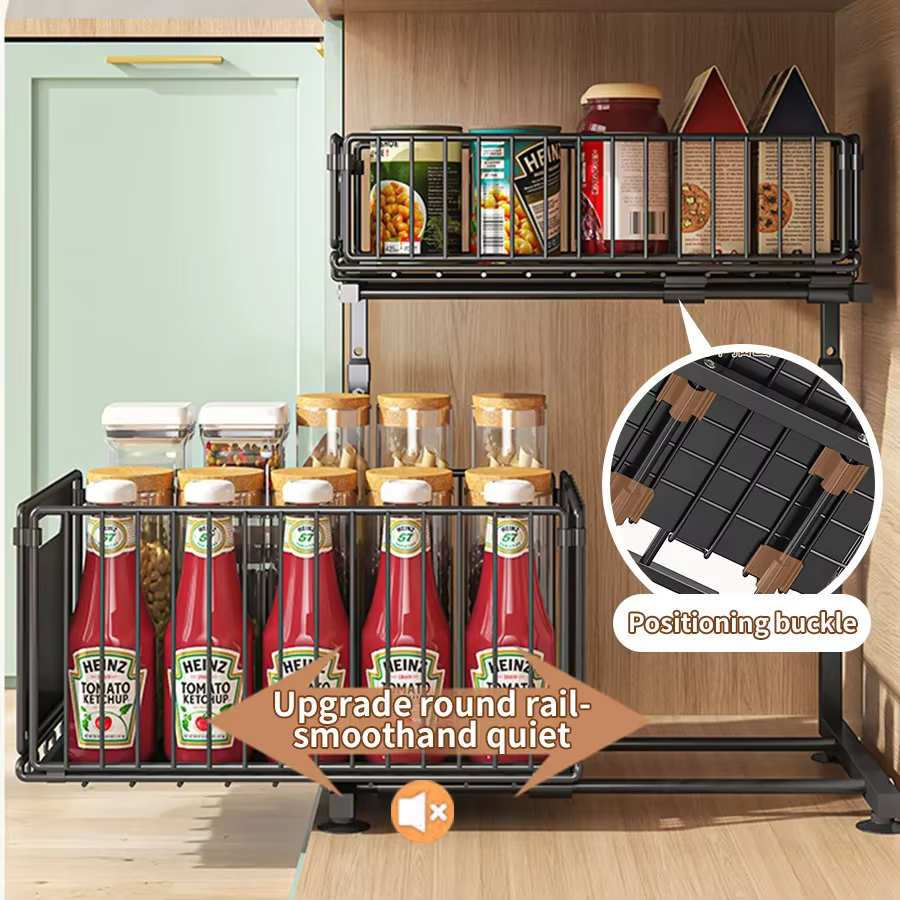 Under Sink Pull-Out Shelf