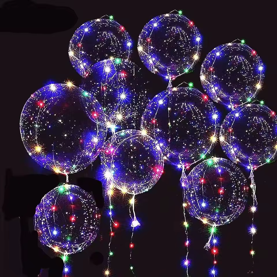 Light-up LED balloons (10) – Lilvelle Chanukah party finds