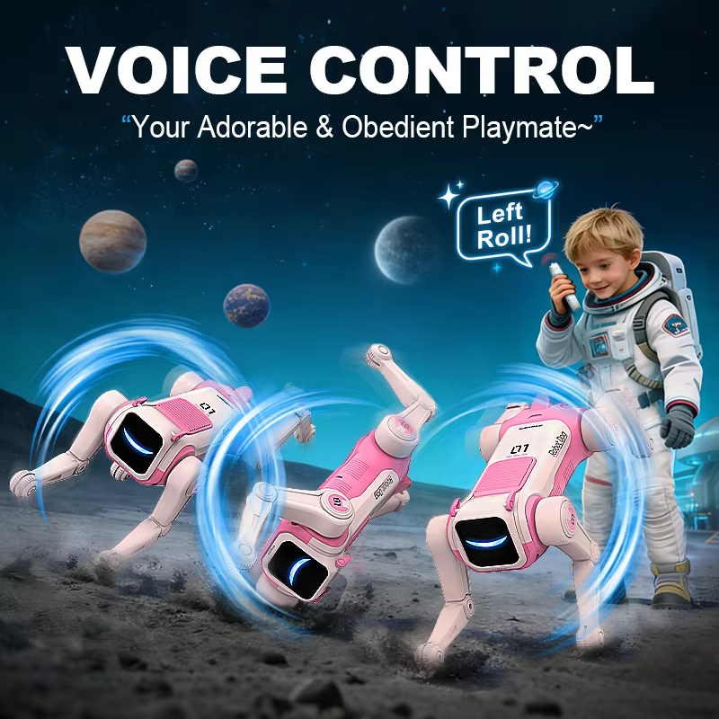 Singing Stunt Robot Dog