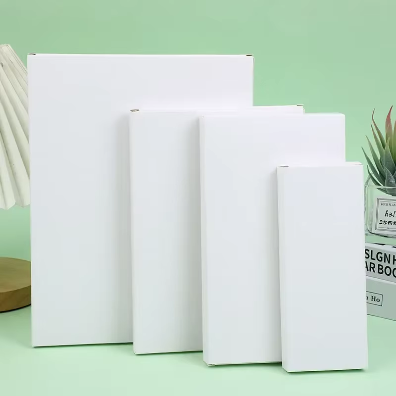 White Folding Treat Boxes