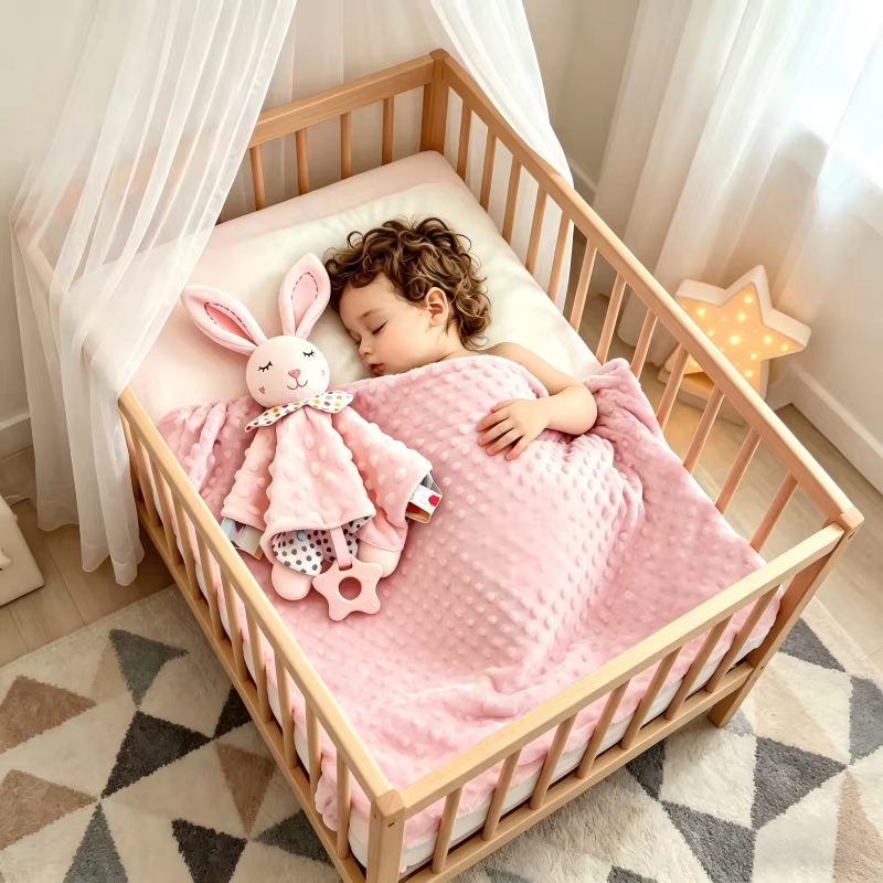 Personalised Minky Name Blanket