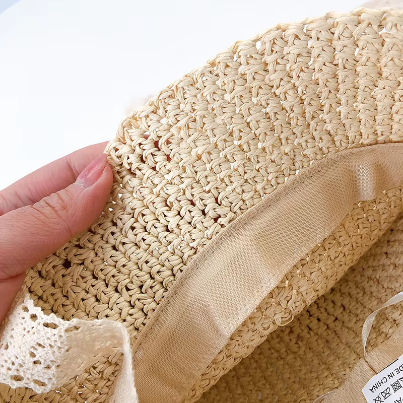 Straw Bow Sun Hat