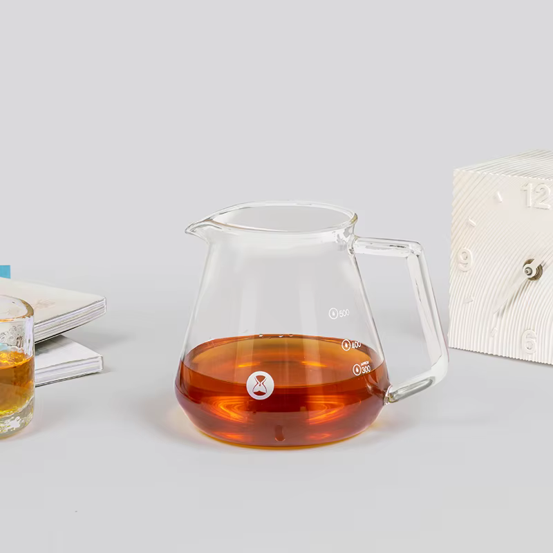 Clear Glass Serving Pitcher