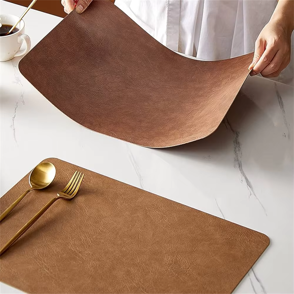 Faux Leather Placemats – Lilvelle For Mum find