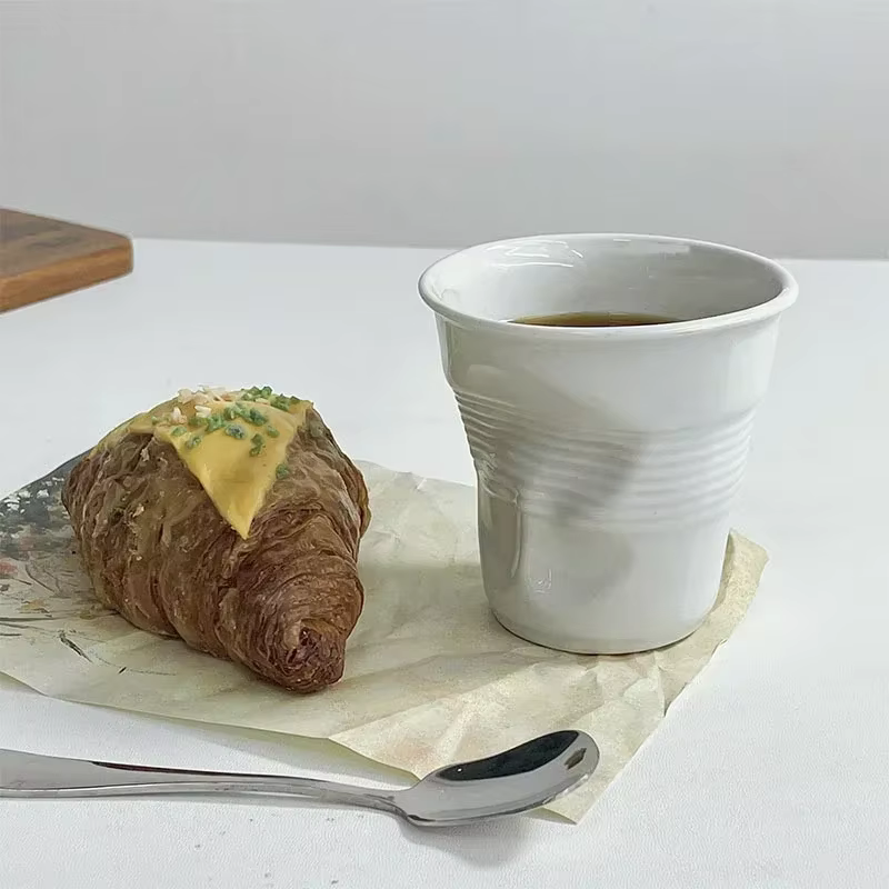 Nordic Wrinkle Ceramic Mug