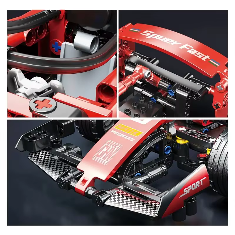 F1 Racing Car Brick Set