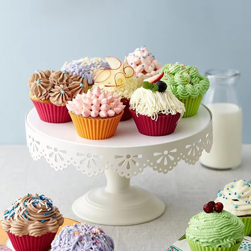 Colourful Silicone Baking Cups